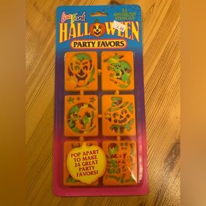 Lisa Frank 24 Ghoulish Stencil Party Favors Collectors Item